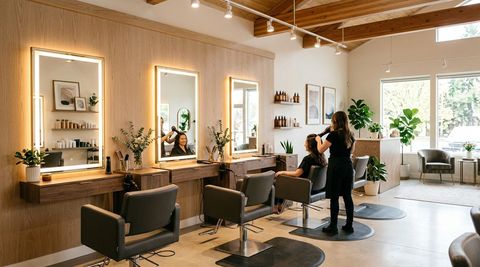 Illustration of Phase 1 Beauty Salon, beauty salon in Florence, OR